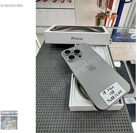 Resim Apple iPhone 15 Pro İkinci El TR | 128 GB | Natürel Titanyum 