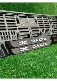 Resim Pleksi Otomobil Plakalık Ahenk Model Dacıa Logolu 