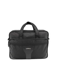 Resim Sırımsı Siyah 1900 Denye Kumaş Laptop & Evrak Çantası 163 N11.147 