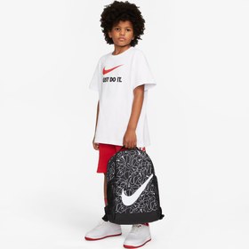 Resim Nike Brasilia - Cat Allover Print 2 Çocuk Siyah Sırt Çantası 