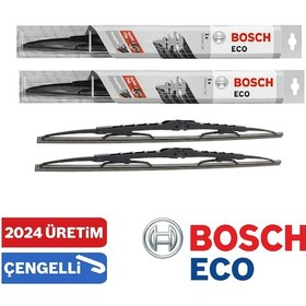Resim Toyota Corolla Uyumlu Silecek Takımı 2007-2012 Bosch Eco + Koku 