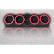 Resim Oduncu Tuning Üniversal Midrange Pandizot Siyah Renk Kırmızı Lens’li (4x16cm + 2x10cm için) 