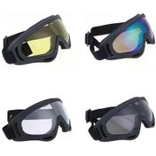 Resim Uv400 Rüzgar Geçirmez Gözlükler Motosiklet Gözlükleri Kış Kar Motoru Motokros Güneş Gözlüğü Paten Sporları Toz Geçirmez Sürüş Gözlüklerimultı 