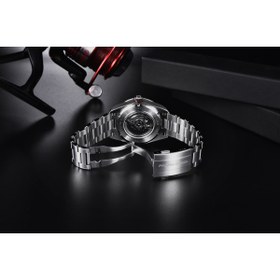 Resim Pagani Design Pd-1671 Erkek Su Geçirmez Otomatik Mekanik Saat Safir Kristal Işıklı Paslanmaz Full Çelik Erkek Saat Mavi 