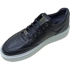 Resim Lucıano Bellini Siyah Erkek Sneaker Spor Ayakkabı 