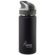 Resim Laken Çelik 18/8 Summit Termos Şişe 0,50l - Siyah Unisex Siyah Matara 