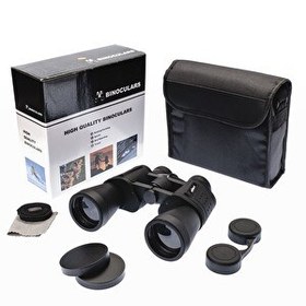 Resim Nikula 10×50 – Geniş Ön Mercekli Profesyonel El Dürbünü 1000M/56M – Siyah 