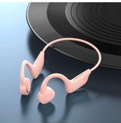 Resim Createtech Xiaomi Kemik İletimli Bluetooth Kulaklık Stil Kaplı Hava İletimi Kulaklık Kartı Pink 