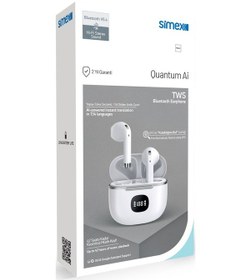 Resim Simex QUANTUM AI Tws Dijital Göstergeli Kulak İçi Kulaklık 