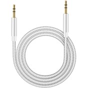 Resim Velliw Aux To Aux 3.5mm Jack Girişli Müzik Ve Ses Aktarıcı Kablo Beyaz 