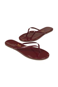 Resim Tkees Tk-2011 Klasik Parmak Arası Bordo Kadın Terlik 