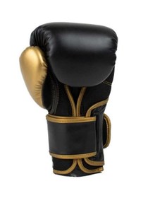 Resim Everlast Powerlock 2R Training Siyah/Gold Boks Eldiveni - Siyah / 12OZ 