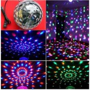 Resim Polygold Led Kristal Küre Disko Topu 6 Renk-usb-sese Duyarlı Uzaktan Kumadalı 