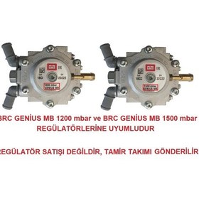 Resim Brc Regülatör Tamir Takımı Kırmızı (Genius MB 1200 - 1500 Uyumlu) 