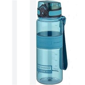 Resim Uzspace 650 Ml Tritan Matara Vine Cyan 
