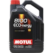 Resim Motul 8100 Eco-Nergy 0W-30 Tam Sentetik Motor Yağı 5 L 