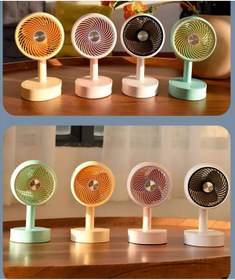 Resim Şıktek Şarjlı Mini El Fanı ve Masa Fanı Soğutucu Pervane Taşınabilir Pratik Şarjlı Mini Araç içi Vantilatör 