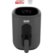 Resim SEM Fritöz Smart Aircook 306 Dijital 3.5 Litre 