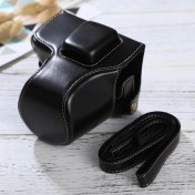 Resim Ykd Store Olympus Epl7 / Epl8 Için Tam Vücut Deri Kılıf Çanta Siyah (Yurt Dışından) 