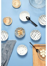 Resim Porland Sidereal 6'lı Karma Çerezlik Sosluk Kase Takımı 11,5cm 