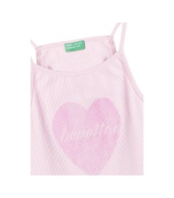 Resim United Colors Of Benetton Kız Çocuk Atlet Bnt-g21220 Pembe 
