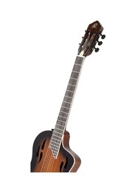 Resim Ortega Tourplayer Deluxe Rtpdlx-aca Elektro Klasik Gitar Acacia Burst 
