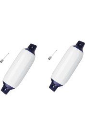 Resim Xin Yue Zhang Ξ Ny Ue Zhang 2x Şişme Bot Pvc Tekne Çapa Tampon Deniz Tekne Tekne, Yelkenli, Cuddy Vb, (6.5X23 Inç) (Yurt Dışından) 