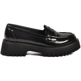 Resim Aspor Siyah Rugan Kalın Taban Kadın Casual Ayakkabı Çok Renkli 