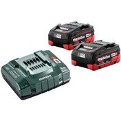 Resim Metabo 18 Volt 5.5 Ah Li-ıon Akü Paketi Çift Akülü (685122000) 