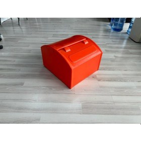 Resim Motosiklet Pizza Servis Çantası 90 Litre Turuncu 