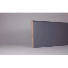 Resim By İstanbul Yalı Serisi Pvc Kaplama Antrasit Gri 10CM Topkapı Model Parke Süpürgelik 