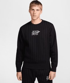 Resim Nike Club Fleece Crew - Siyah / 