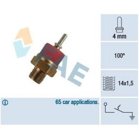 Resim Genel Markalar 006 545 14 24 FAN MÜŞÜRÜ 100° M.BENZ 124 126 201 460 461 463 601 602 79- Kampanya FAE-35770 
