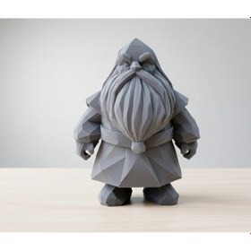 Resim Orta Dünya'dan Efsanevi Gimli Cüce Heykeli - 10 Cm 3d Baskı Pla 
