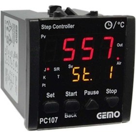 Resim Gemo Pc107-230vac-s &quot Auto-tune Pıd&quot Sıcaklık Kontrol Cihazı 