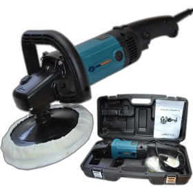 Resim Elektrikli Devir Ayarlı Polisaj Makinesi, 1800 W, Profesyonel Temizlik Aleti 