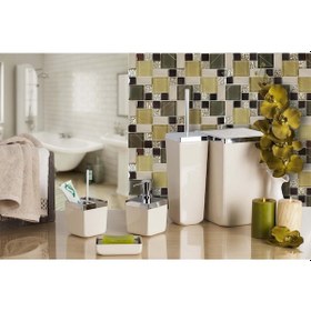 Resim Primanova Toskana 5 Parça Banyo Seti Bej M-Sas01-09 Bej 