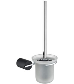 Resim Fn-70104 Krom & Siyah Tuvalet Fırçası Renkli 