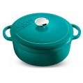 Resim Kitchenware Profond Turkuaz Derin Döküm Tencere 20 Cm Voeux