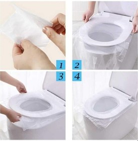 Resim Gen-of Klozet Kapağı Örtüsü 50 Li Şeffaf 