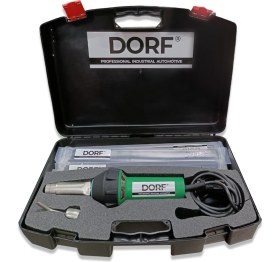 Resim Dorf Sıcak Hava Tabancası Tampon Tamir Tabancası Seti Plastik Kaynak Makinesi Çantalı Set 