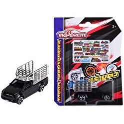 Resim Majorette Transporter Edition Isuzu D-Max Siyah 