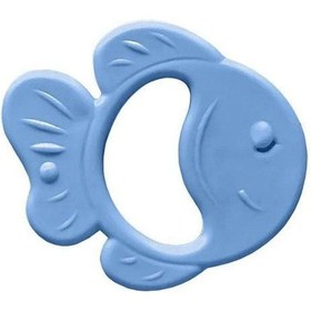 Resim Bambino Kauçuk Yumuşak Diş Kaşıyıcı Balık Figürlü - Mavi 