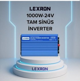 Resim Lexron - İnges 1000 Watt Tam Sinüs İnverter - 24 Volt İnvertör - 220 Volt Çevirici 