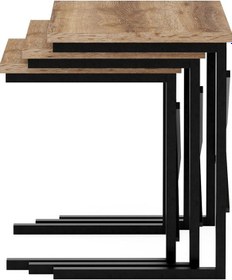 Resim Ceramical ZG1 Zigon Metal Sehpa 3'lü Sakramento 