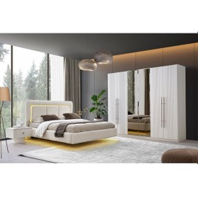 Resim İstanbul Mdf Yatak Odası Takımı 