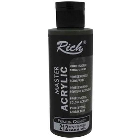 Resim Rich Akrilik Boya Master 120 CC Koyu Yağ Yeşili 120-212 
