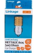 Resim Linkage Araç Şarj Alet Başlığı Çakmaklık 2 Uçlu 10V 1.6A LKC24 
