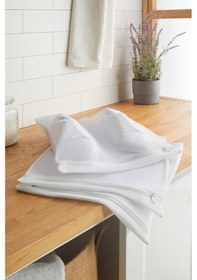 Resim Ocean Home Textile 3'lü Beyaz Renk Ayakkabı Yıkama Filesi Set 