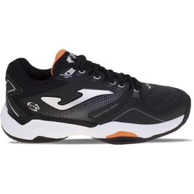 Resim Joma T.master Erkek Siyah Turuncu Tenis Ayakkabısı T.master 1000 2301 